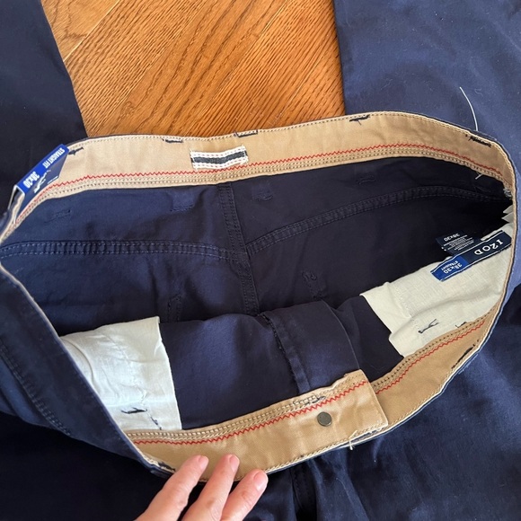 4/$25 IZOD Mens Stretch Twill Pants Straight Fit  Weekender Navy sz 38X30 Casual - Picture 8 of 16